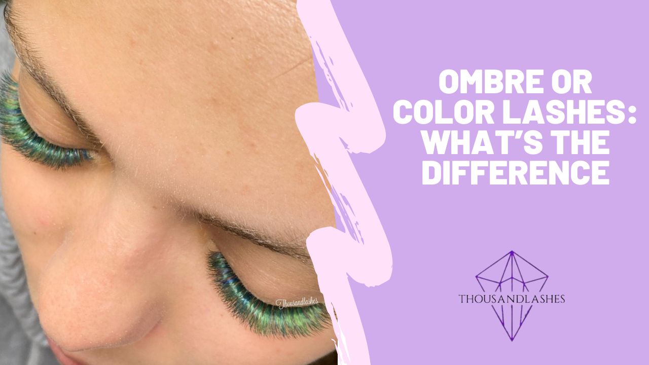 Ombre Or Color Lashes What’s The Difference