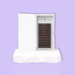 0.03 brown volume lashes