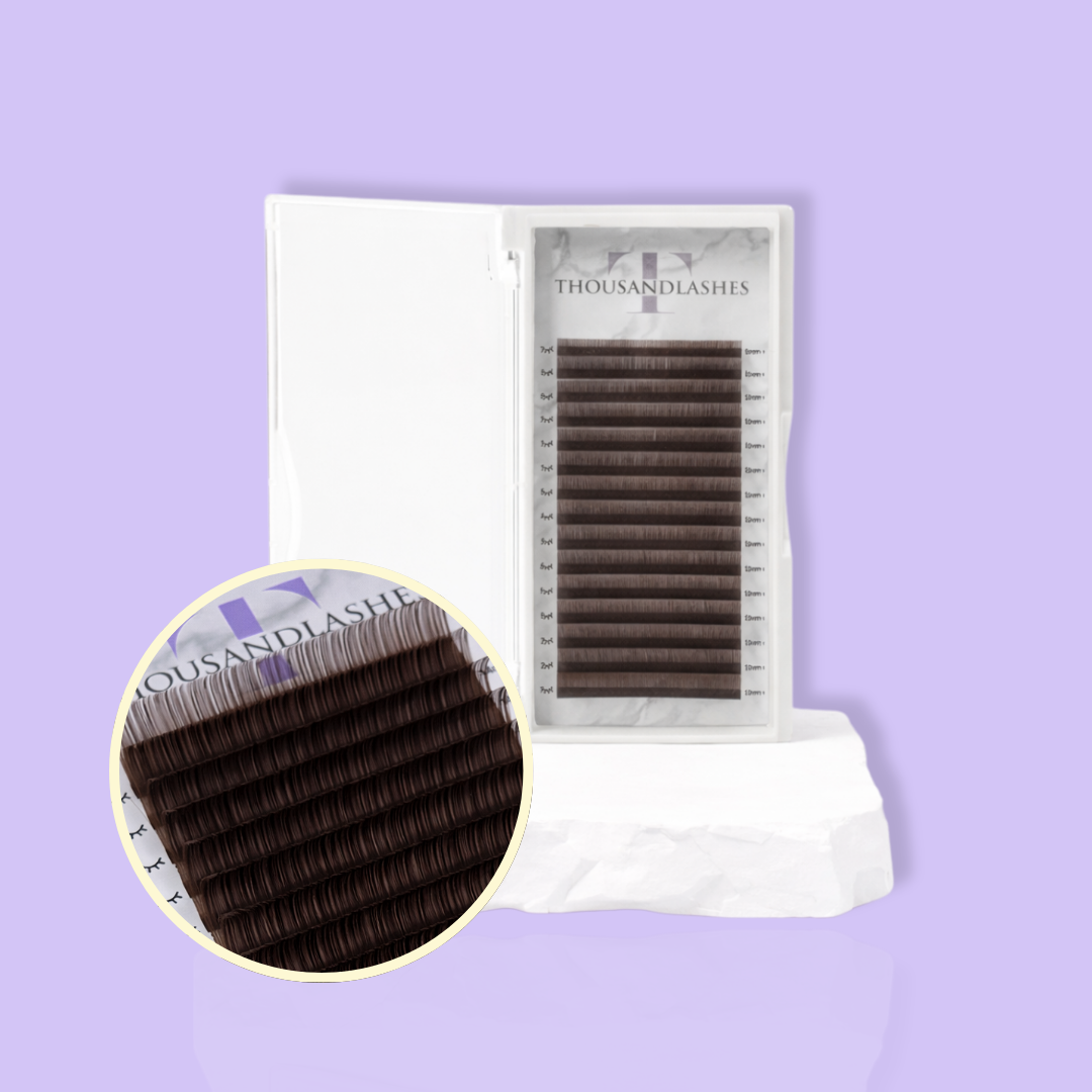 0.03 cashmere brown lashes