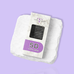 5D CLOVER DARK BROWN LASHES 0.05 MIXED LENGTH (8-15MM)