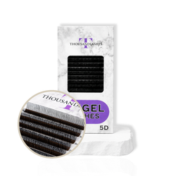 0.05 BLACK ANGEL LASHES 16 ROWS MIXED LENGTH