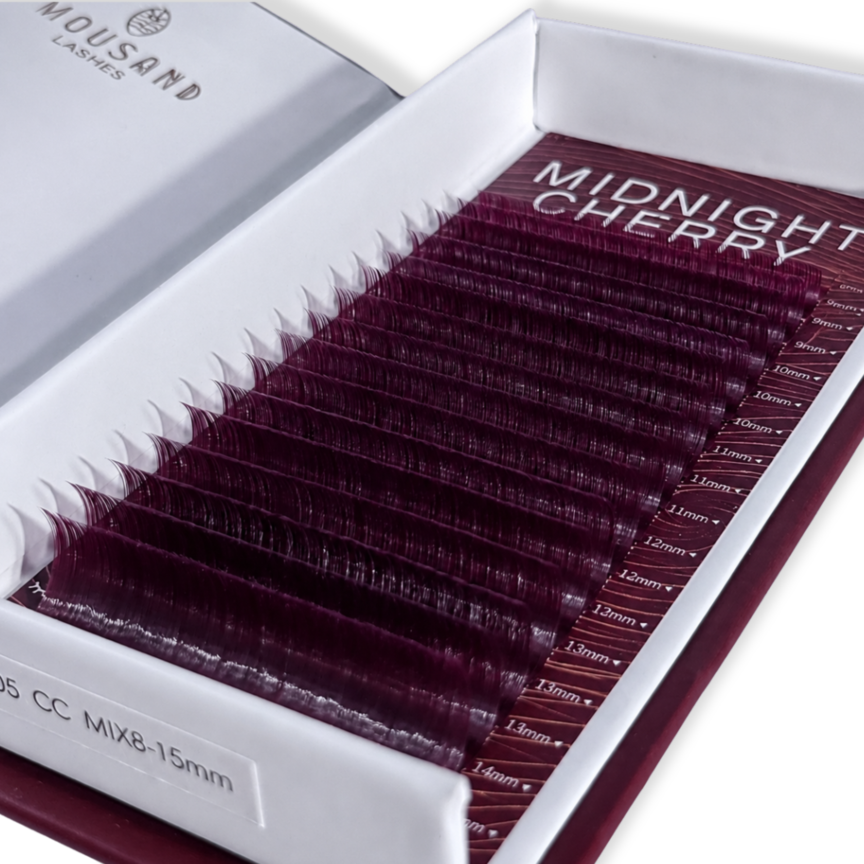 0.05 red volume lashes