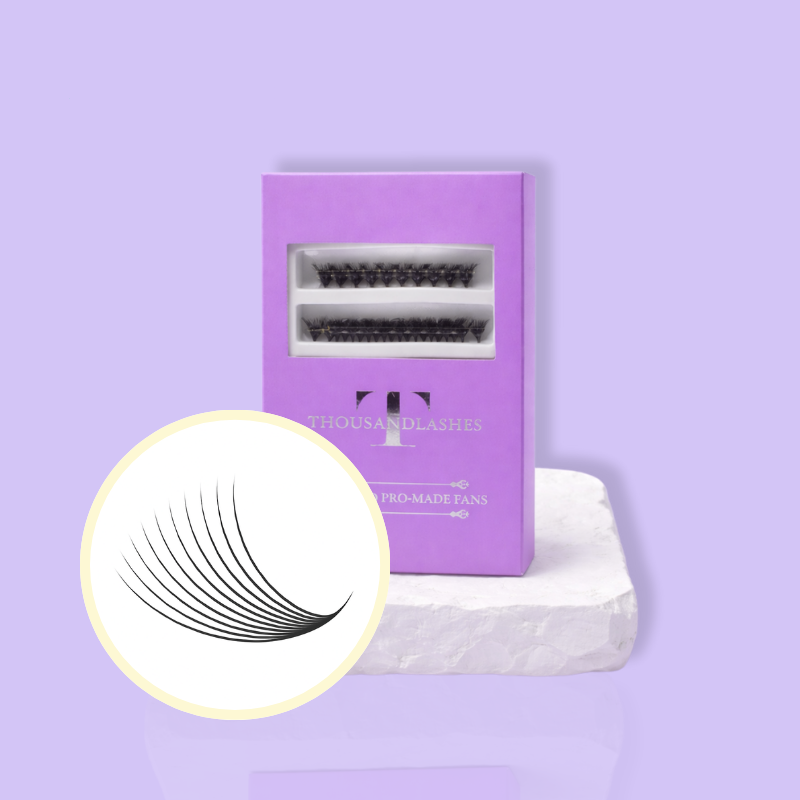 10D ORGANIZED PRO-MADE FANS 0.03 MIXED LENGTH 9-15MM