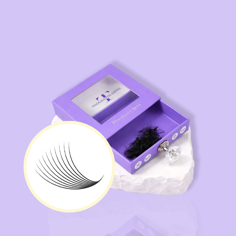 10D Pro-Made Volume Fans 0.03 Single Length 7-18mm