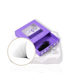 16D Pro-Made Volume Fans 0.03 Single Length 8-18mm