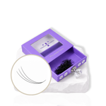 3D pro-made volume lash fans in 0.07 single length