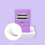 4D Organized Pro-Made Fans 0.07 Mixed Length 10-16mm