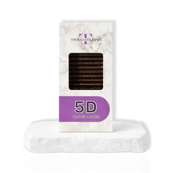5D Clover dark brown lashes