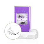 5D pro-made volume lash fans in 0.07 mixed lengths 7–17 mm