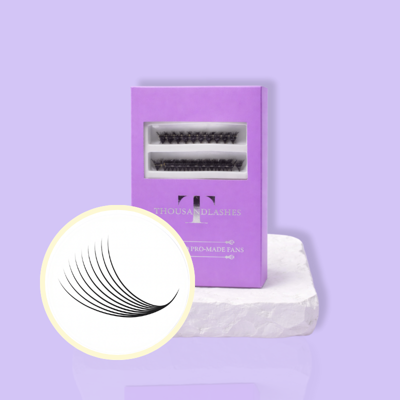 9D ORGANIZED PRO-MADE FANS 0.05 MIXED LENGTH 10-16MM
