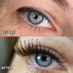 Brown Color Lashes