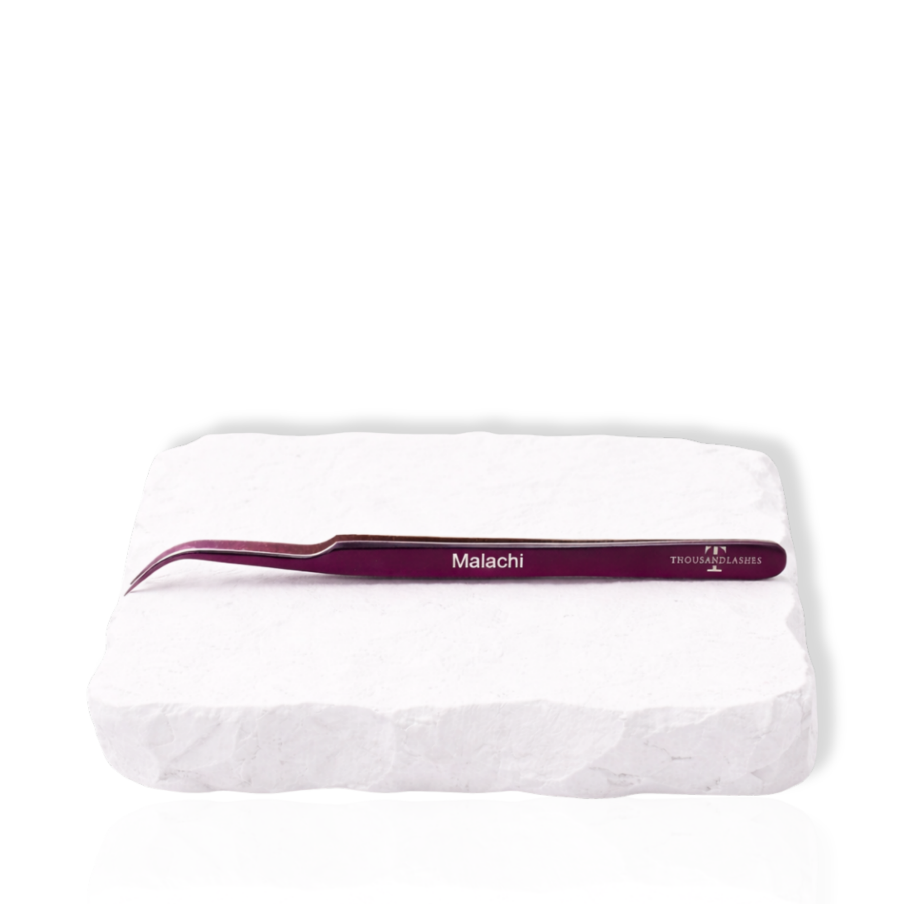 C curve lash tweezers