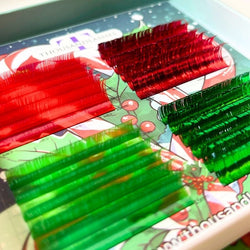 colored volume lash extensions tray