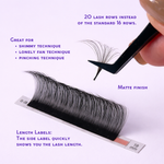 Single Length Volume Lashes