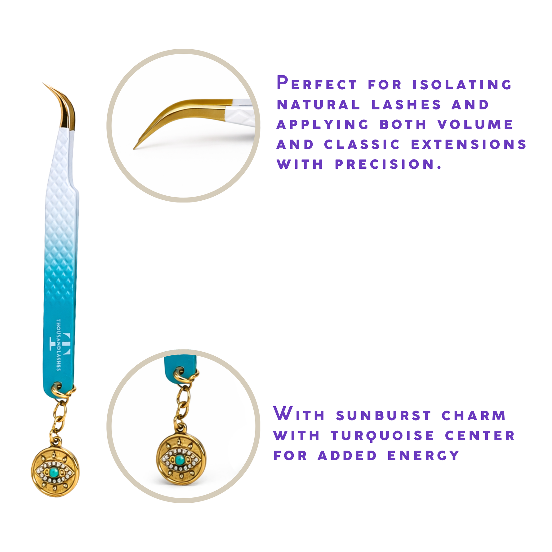 Evil Eye Lash Tweezers