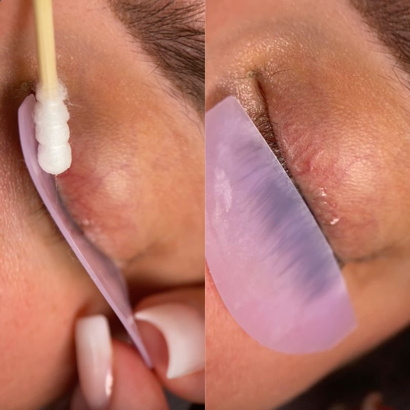 Flat rods for glueless technique