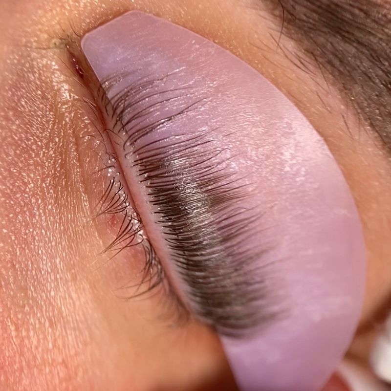 Glueless technique lash rods