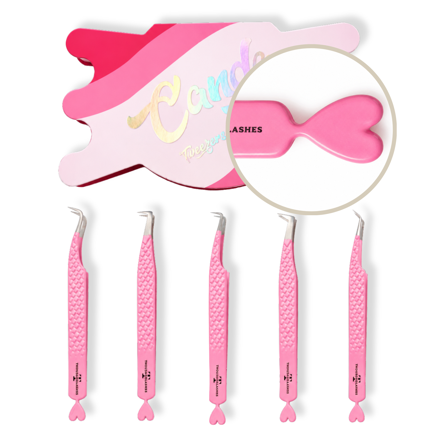 HEART-DIAMOND TWEEZER KIT