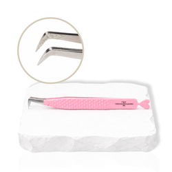 Hearts diamond grip oblong tweezer