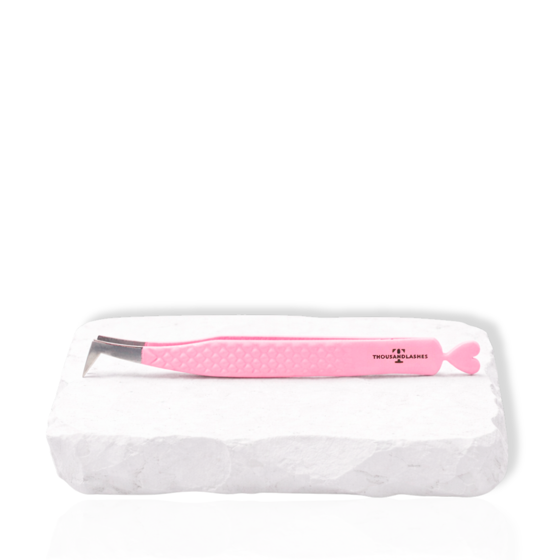 L shape lash tweezers