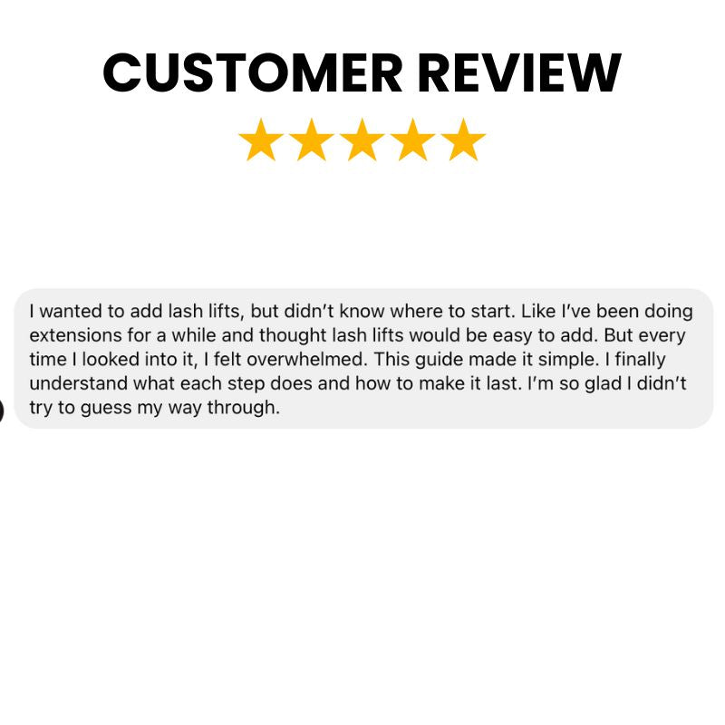 Lash lift review guide for beginners