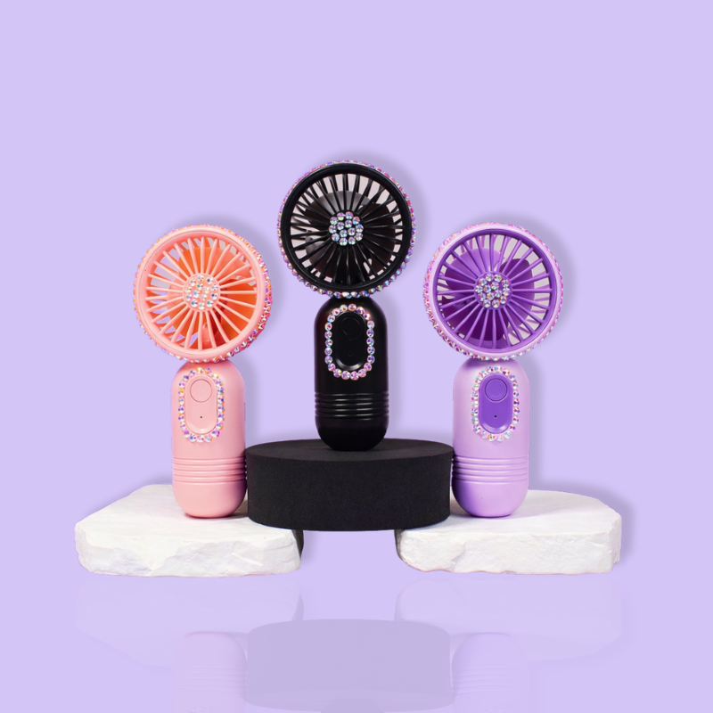 Mini Glitter Fan for Lashes