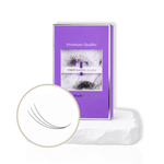 Mixed length pro-made volume lash fans