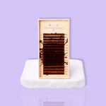 Mocha Brown Colored Lashes