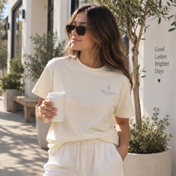 LASH ARTIST BEIGE T-SHIRT