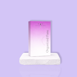 Organized narrow pro-made lash fans