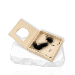 Open Thousandlashes Pro-Made Volume Fans tray with loose volume fans