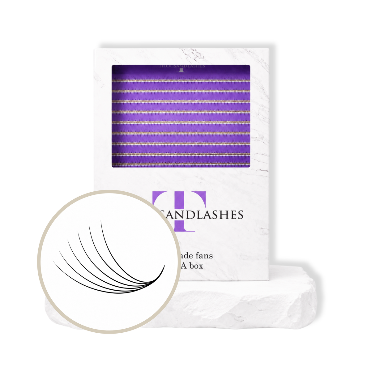 Pro-Made Fans – 6D 0.07 XL Tray, Mixed Length – 480 Fans (8–15 mm)
