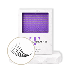 Pro-Made Fans – 8D 0.05 XL Tray, Single Length – 20 Lines (8–16 mm)