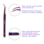 Professional lash tweezers