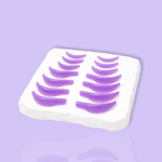 Silicone lash lift rods