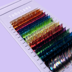 Tinsel volume lashes