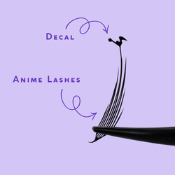 0.03 SPOOK-TACULAR ANIME LASHES MIXED LENGTH 10-15MM