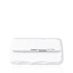 White lash mapping pen displayed on a white stone surface.