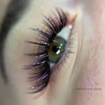 color lash extensions tray