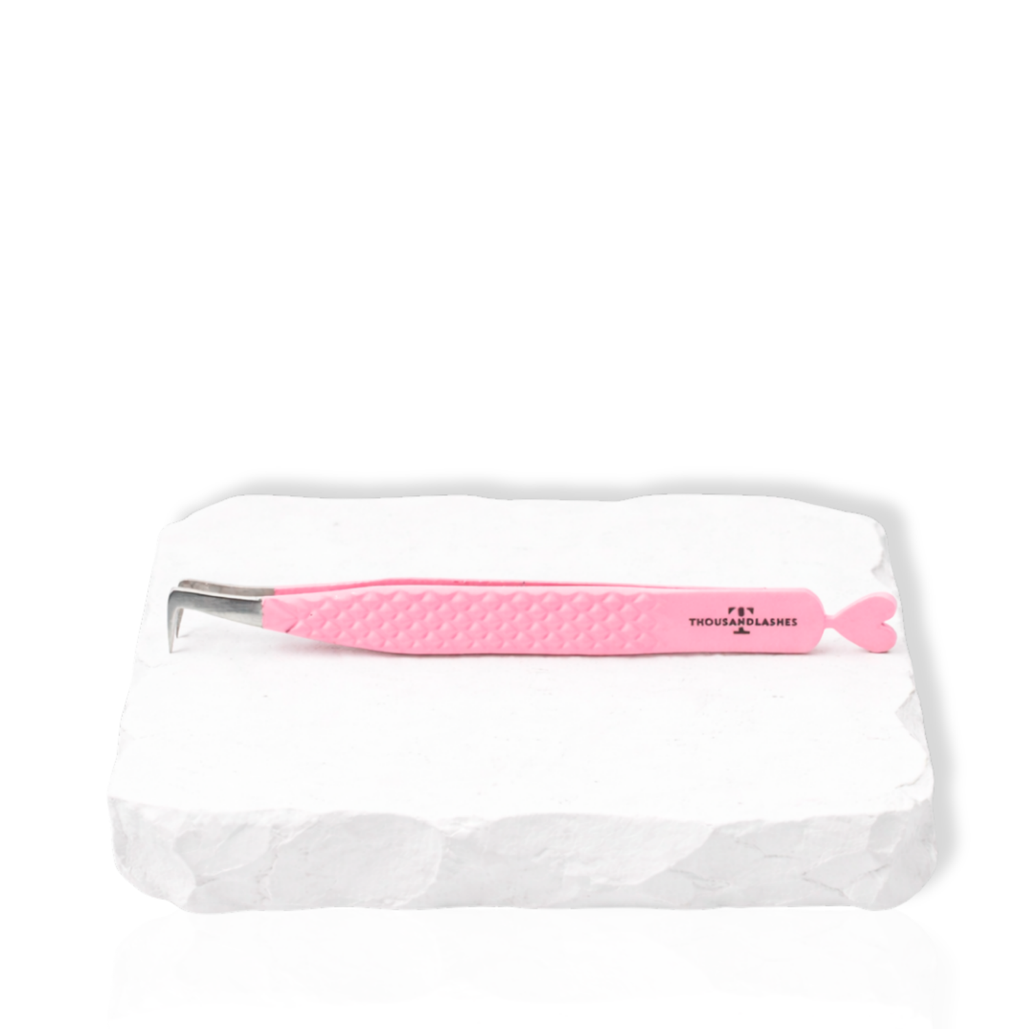 diamond grip oblong lash tweezer