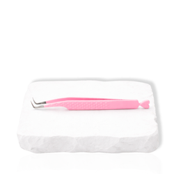diamond tip lash tweezers 90 degree