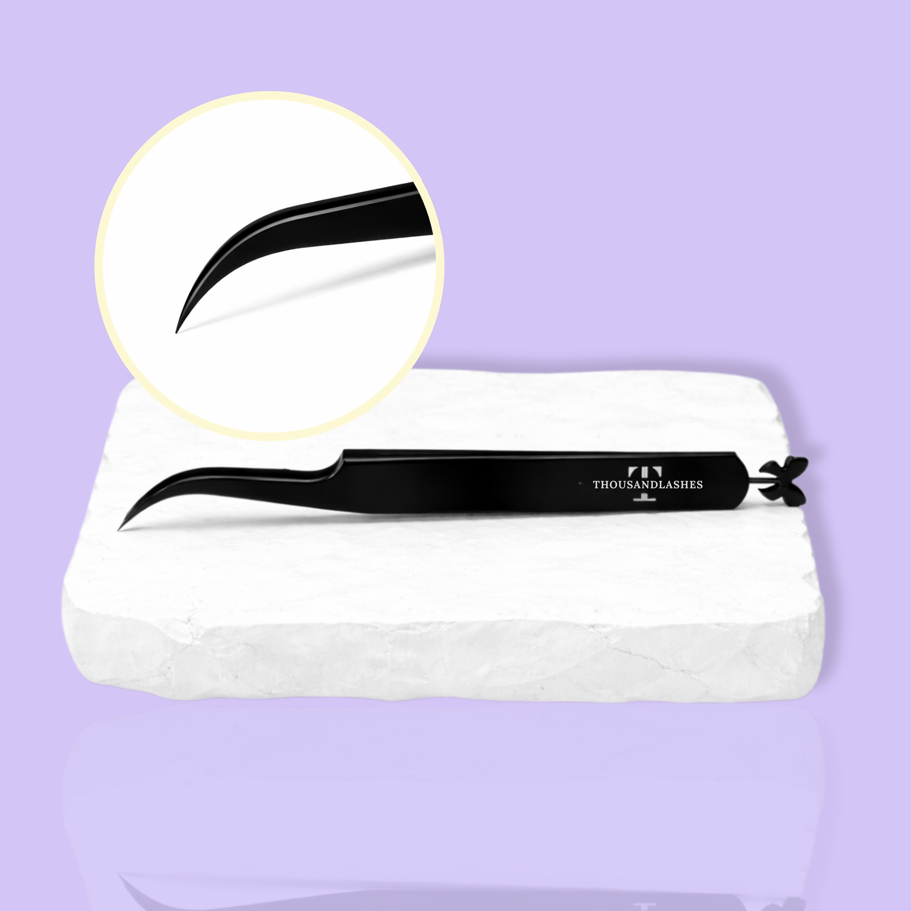 dolphin shaped lash tweezer