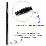 eyelash spoolie brushes