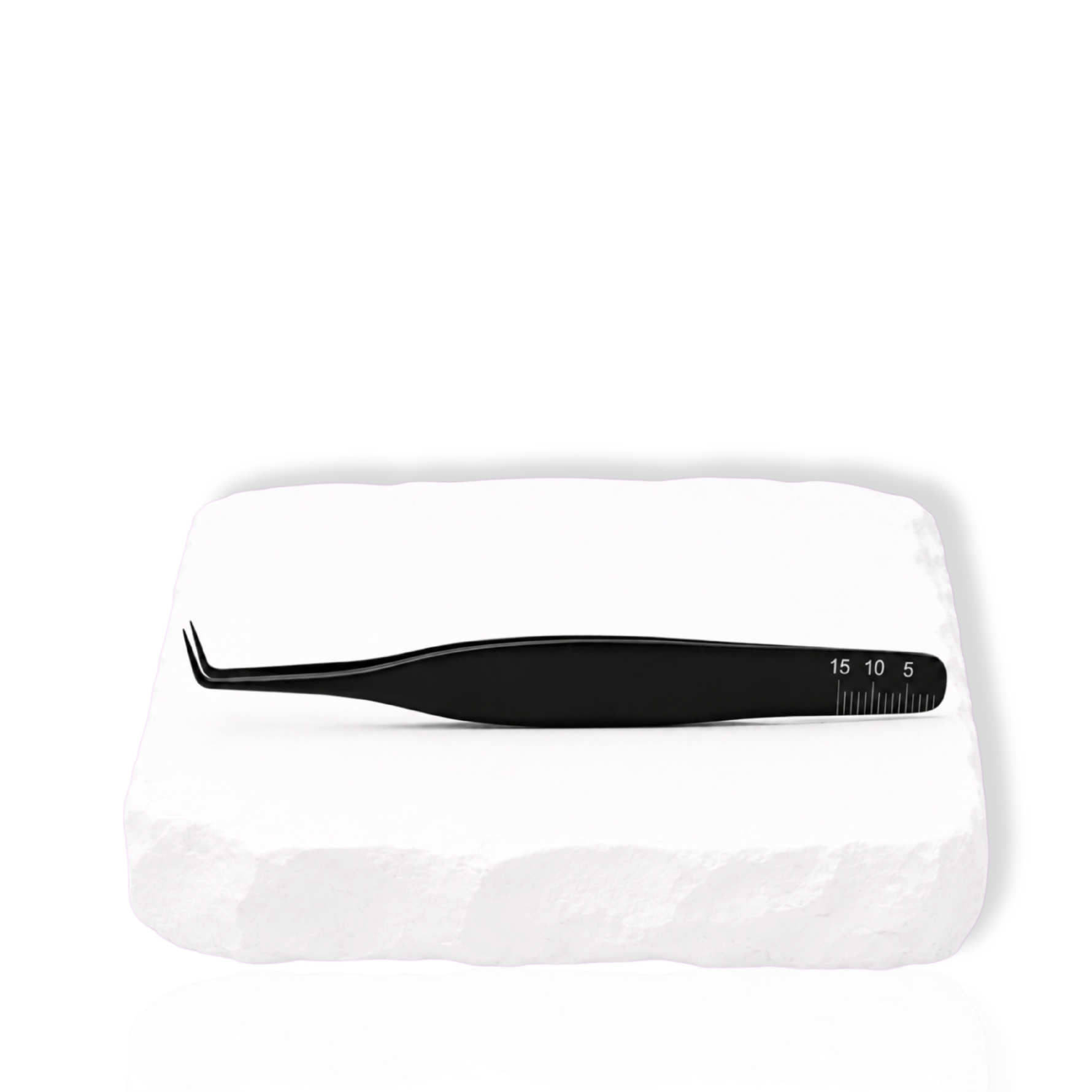 fiber tip 90 degree lash tweezers
