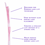 flat lash lift shields