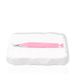 heart shaped grip lash tweezers
