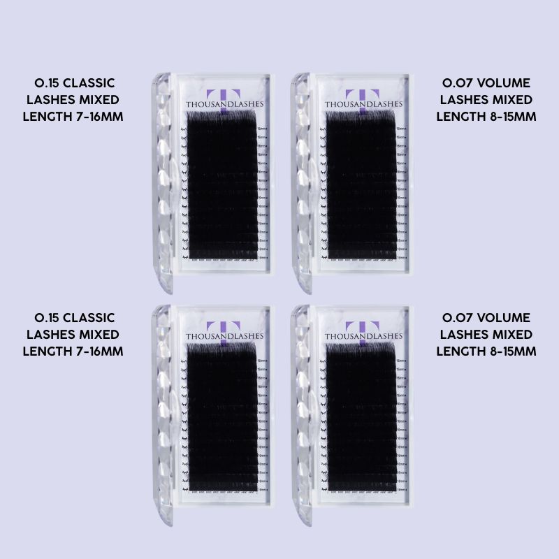 hybrid lash extension kit