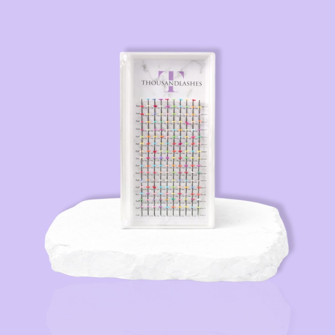 lash tray label decal