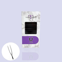 0.05 DOUBLE U 2D SHAPE CASHMERE NOIR COLLECTION LASHES MIXED LENGTH 8-15MM